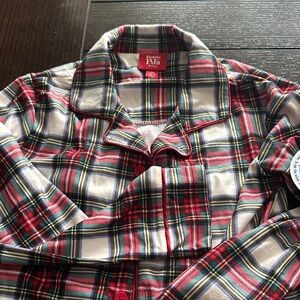 Macy's Family PJ's Colorful Plaid Pajama Set